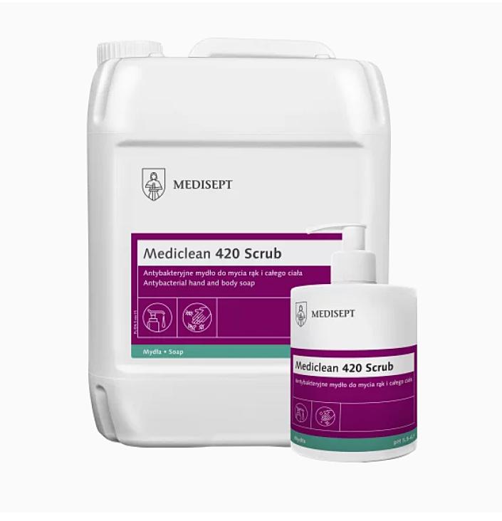 Mediclean 420 Scrub - Mydło antybakteryjne w płynie 500ml