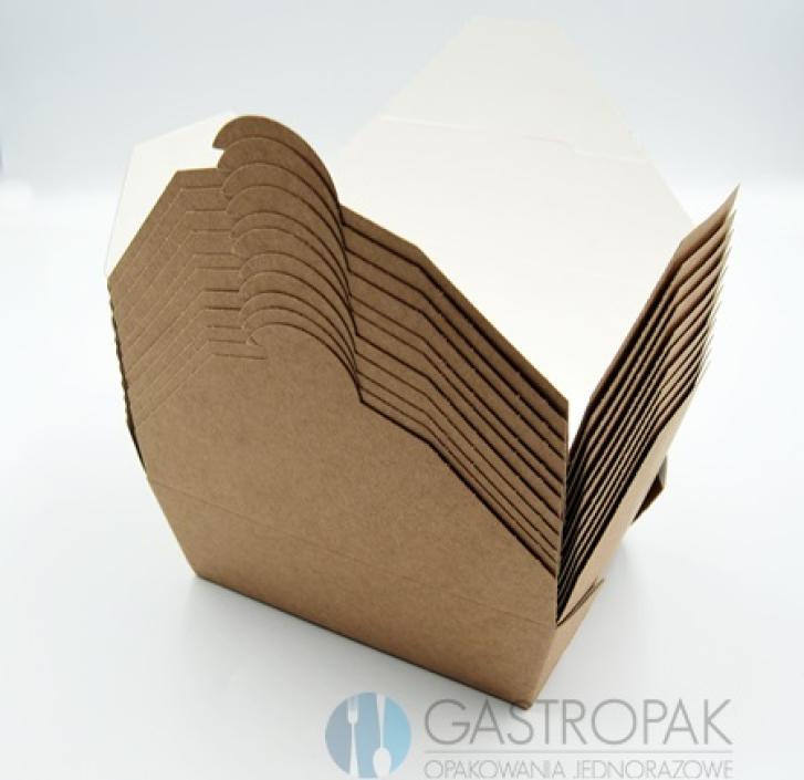 Pudełko Lunch box - papierowe 750 ml (50)