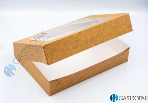 Pudełko box Sushi kraft EKO 19/13/5 cm [140]
