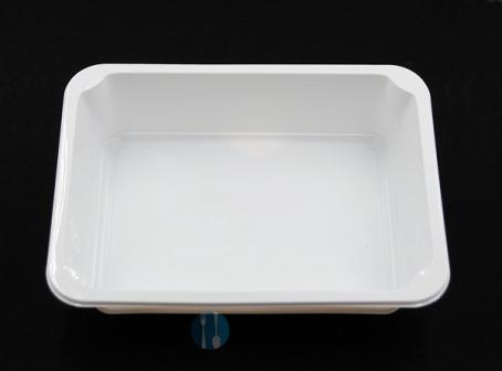 Pojemnik cateringowy jednokomorowy biały do zgrzewu Wielorazowy 227/178/50mm (50)