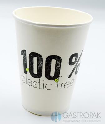 Kubek papierowy, 0% plastiku 360 ml (50)