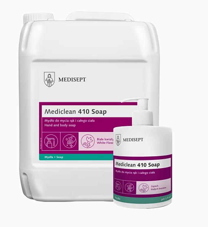 Mediclean 410 Soap - Mydło w płynie do mycia rąk i całego ciała 500 ml