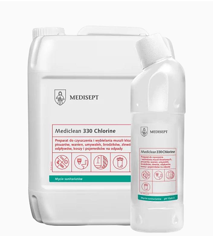 Mediclean 330 Chlorine - Preparat do czyszczenia i wybielania 5L