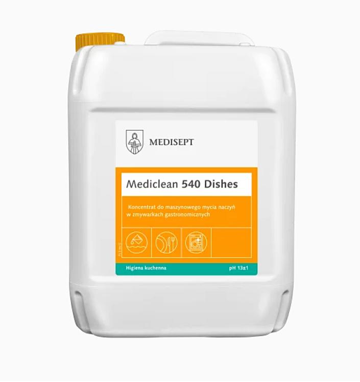 Mediclean 540 Dishes - Koncentrat do mycia naczyń w zmywarkach gastronomicznych 10L