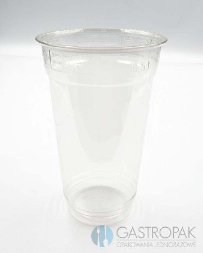 Kubek PET 500 ml 95 mm (50)