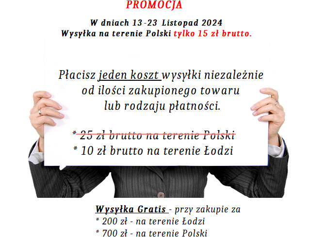 Koszty wysyłki Promocja2