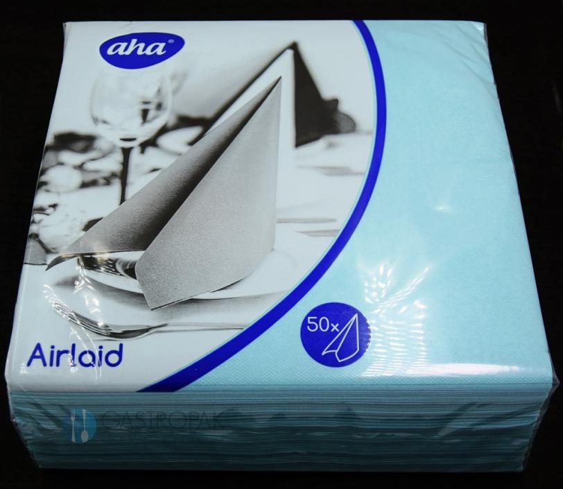 Serwetki Airlaid niebieskie 40/40 cm (50)