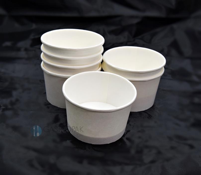 Miseczka papierowa na lody 130 ml (25)