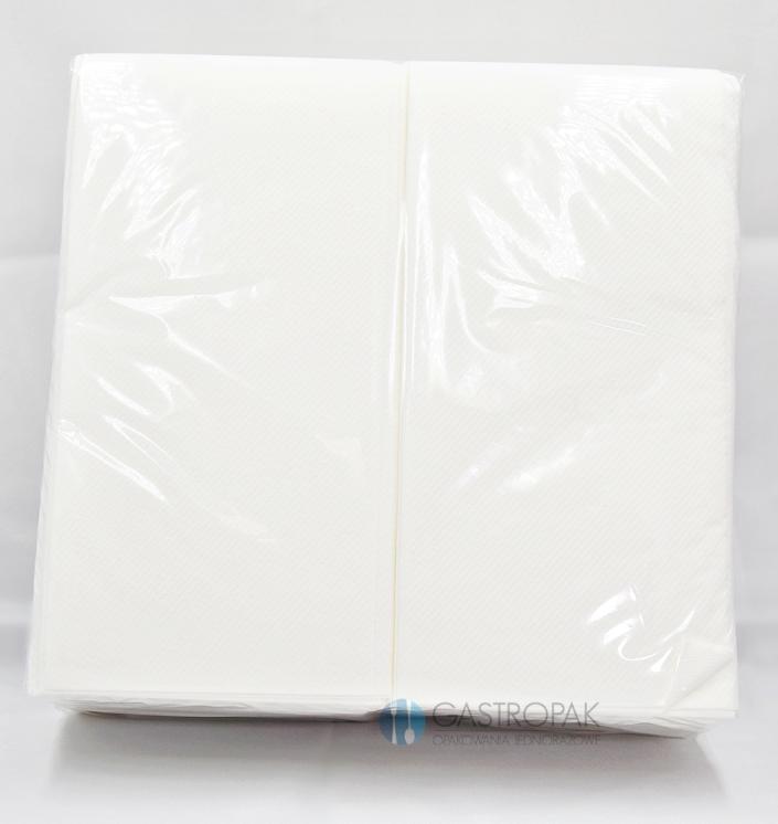 Serwetka Clarina Airlaid biała 40/20 cm (100)