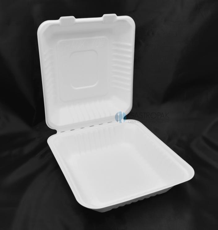 Menu Box jednokomorowy trzcina cukrowa EKO 22/20 cm (50)