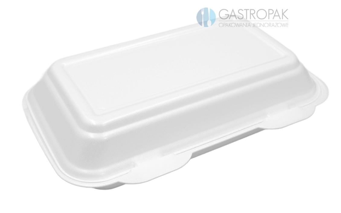 Pojemnik styropianowy, lunch box 24/14,5 cm (50)