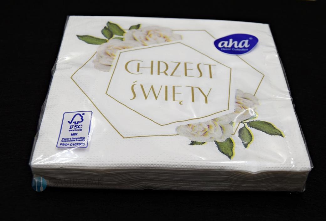 Serwetki papierowa Chrzest Święty 33/33 (20)