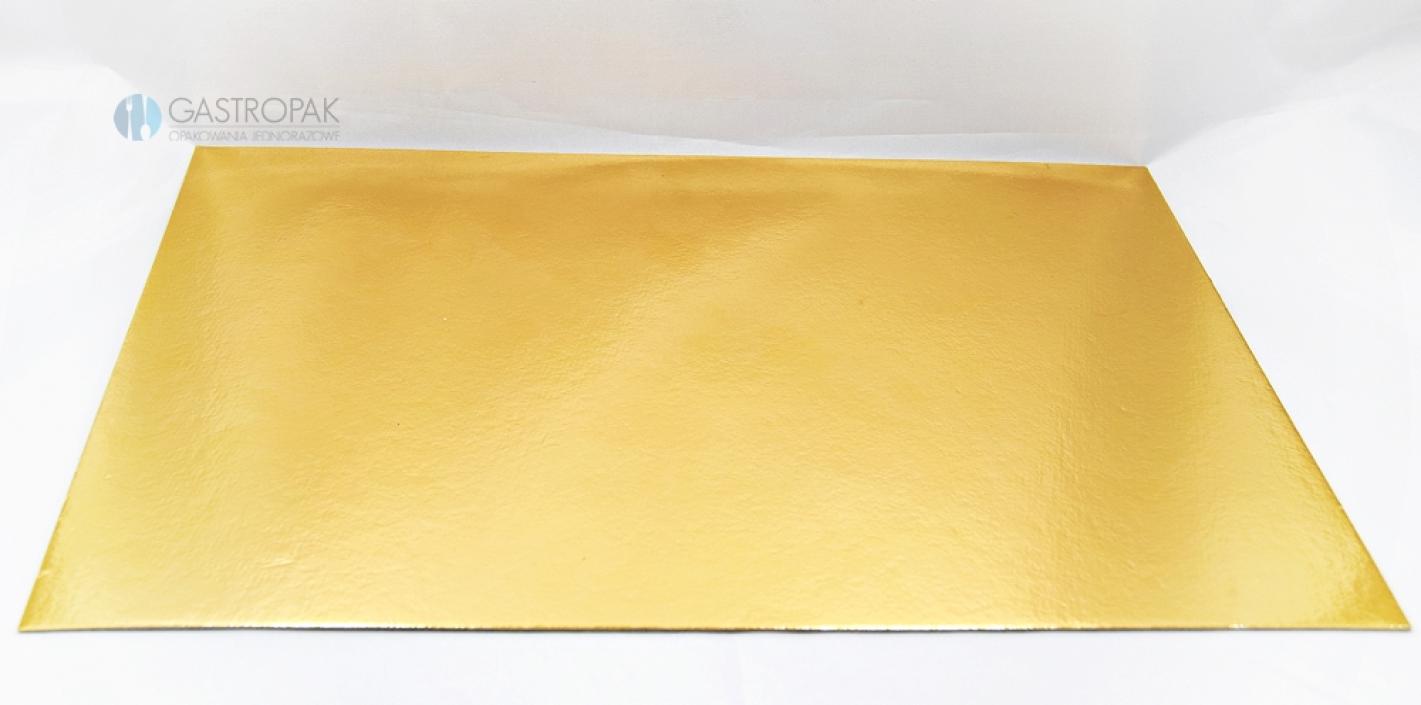 Podkładka pod tort, złota 20/30 cm (50)