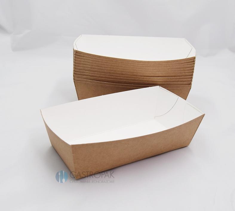 Tacka papierowa na frytki 15,2/8,2 cm (90)