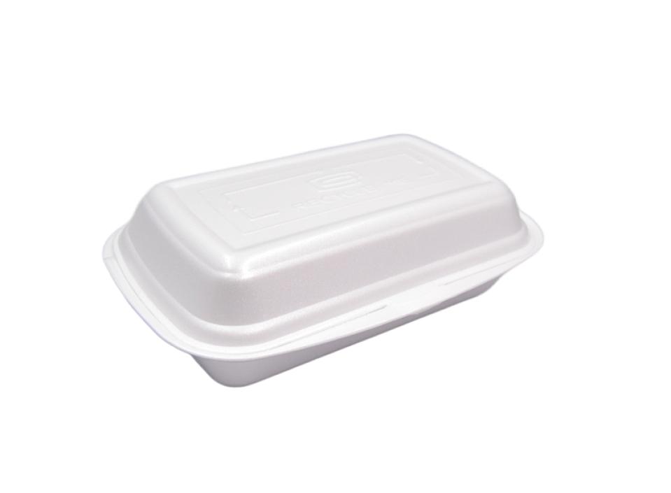 Pojemnik styropianowy, lunch box 24/14 cm (125)