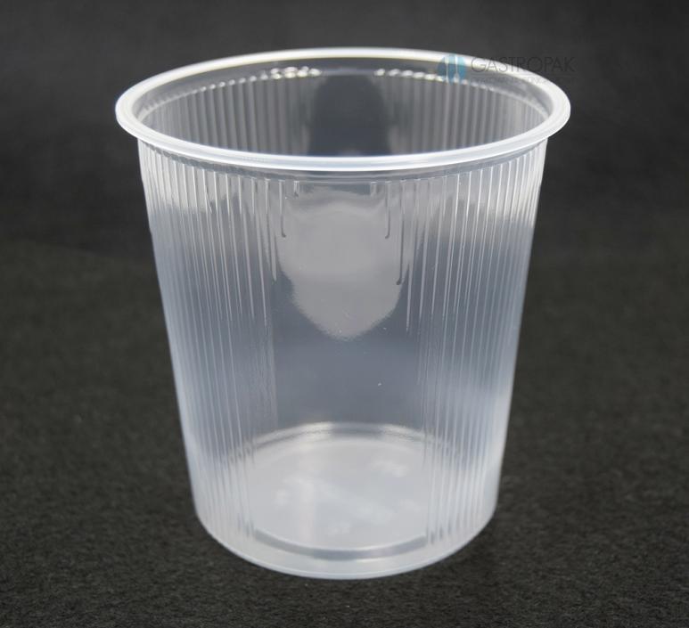 Pojemnik okrągły przezroczysty, sałatkowy, garmażeryjny Wielorazowy 500 ml (100)