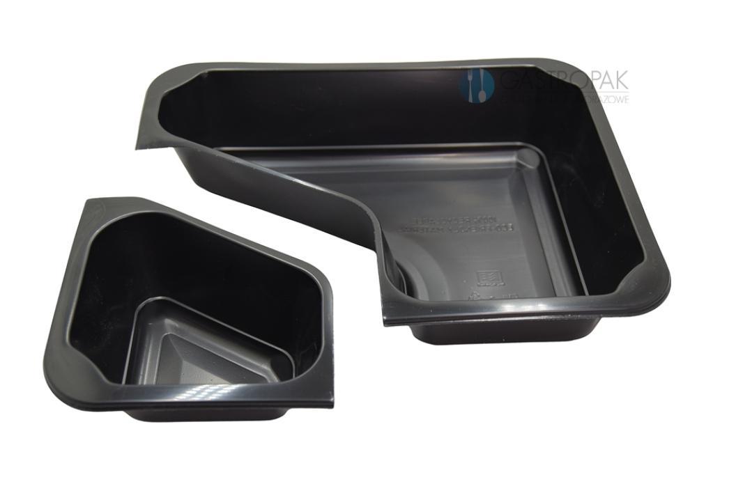 Dwudzielny pojemnik cateringowy COLT z odrywaną komorą 227/178/50 mm  (1)