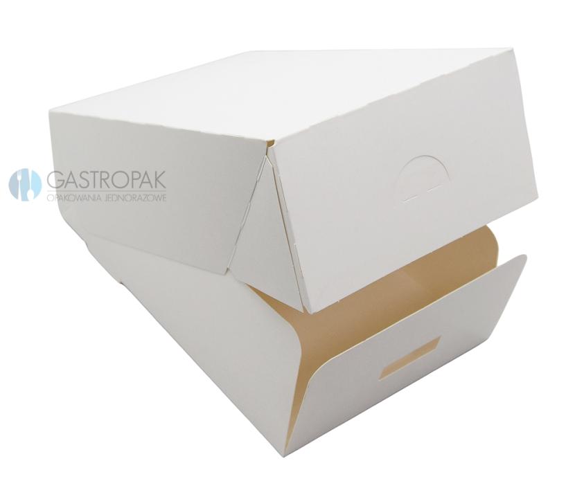  Pudełko cukiernicze białe 125/210/70 mm (20) (2)