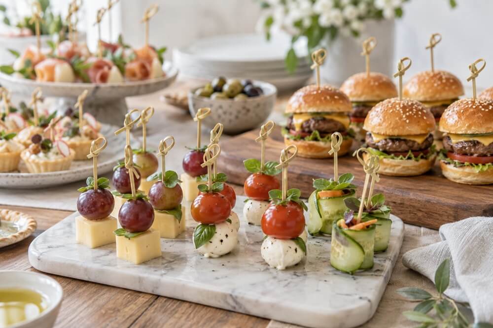 Patyczki fingerfood – jakie wybrać do koreczków, mini burgerów i przekąsek?