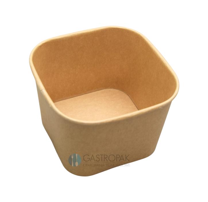 Pojemnik kwadratowy kraft 950 ml (50) (1)