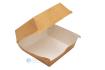 mini: Pudełko hamburger brązowe 15/15/9 cm (100) (1)