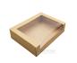 mini: Opakowanie na sushi z okienkiem PLA 19,5 / 14 / 4,5 cm (25) (1)