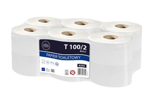 Papier toaletowy Ellis Professional T 100/2 biały (1)