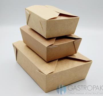 Pudełko papierowe Lunch box 14/10/5 cm (50)