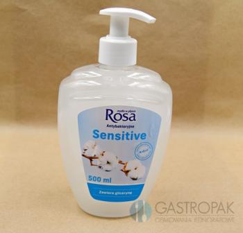 Mydło w płynie Rosa Sensitive Antybakteryjne 500 ml (1)