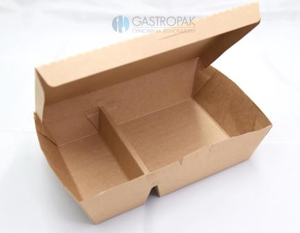 Lunchbox, pudełko dwudzielne  zamykane 450 ml (25)