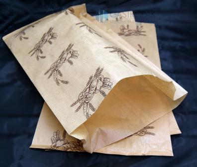 Torba papierowa  na chleb 410/240/80 mm (500)