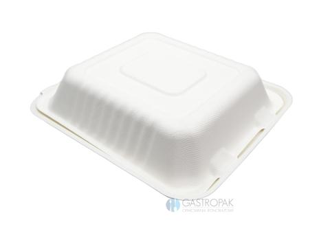 Menu Box jednokomorowy trzcina cukrowa EKO 22/20 cm (50)