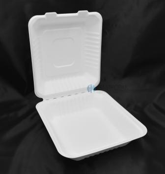 Menu Box jednokomorowy trzcina cukrowa EKO 22/20 cm (50)