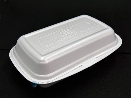 Pojemnik styropianowy, lunch box 24/14 cm (125)