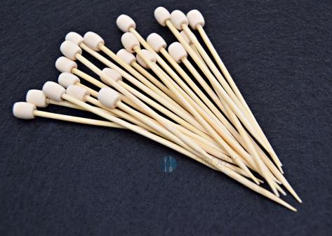Patyczki bambusowe do przekąsek "Bębenek" 7 cm (100)