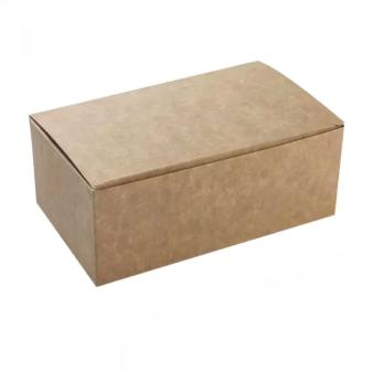 Pudełko brązowe kurczak mały 16/10/6 cm (100)