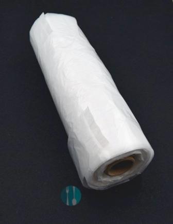 Obrazek 2 dla: Reklamówka na rolce, zrywka, 12 micronów 24/47 cm (200)