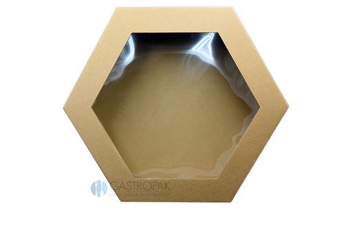 Obrazek 2 dla: Pudełko cateringowe Party Box z okienkiem 26/26/9 cm (10)